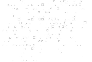 Light Silver, gri vektör arka plan daireler, dikdörtgenler. Renkli daireleri, dikdörtgenleri olan soyut çizimler. Posterler, afişler için tasarım.