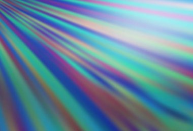 Tekrarlanan çubuklarla hafif BLUE vektör şablonu. Renkli çubuklarla gösterişli soyut çizimler. Reklamlar, posterler, afişler için desen.