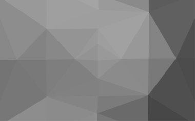Gri soyut üçgen arkaplan, vektör illüstrasyonu    