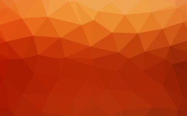 turuncu soyut üçgen arkaplan, vektör illüstrasyonu    