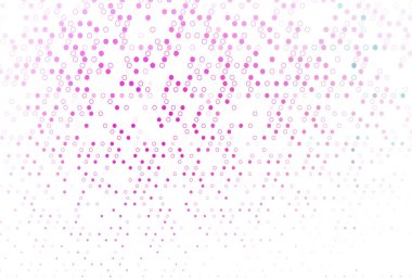 Açık Pembe, benekli Mavi vektör örtüsü.