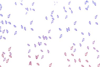 Açık Pembe, Mavi vektör çizim deseni.