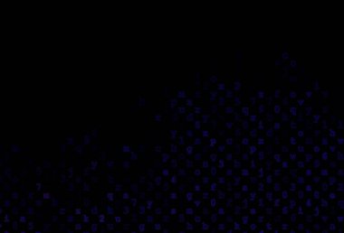 Latince alfabeyle koyu mor vektör düzeni. Ayrı harflerle parlayan renkli bir illüstrasyon. Bu model reklam, broşür ve eğitim broşürleri için kullanılabilir..