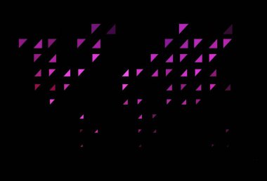 Daireli koyu pembe vektör şablonu. Bulanık dekoratif tasarım baloncuklu soyut tarzda. Posterler, afişler için tasarım.