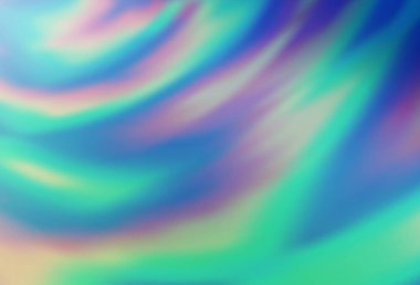 Açık mavi, yeşil vektör soyut parlak desen.