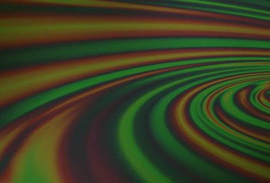 Lav şekilli açık yeşil vektör deseni. Bulanık baloncuk şekilli bir örnek. Cep telefonu geçmişinin şablonu.