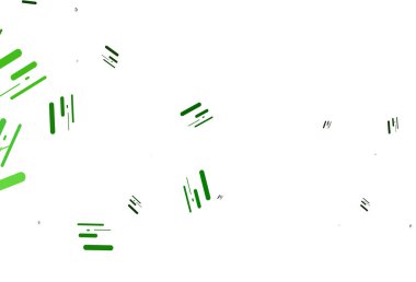 Düz çizgileri olan açık yeşil vektör arkaplanı.