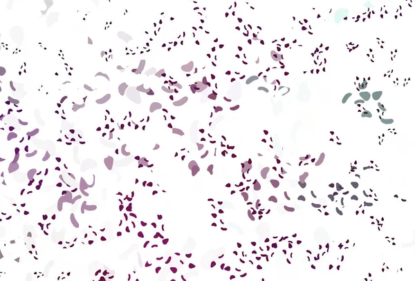 Kaotik şekilli açık pembe vektör deseni.