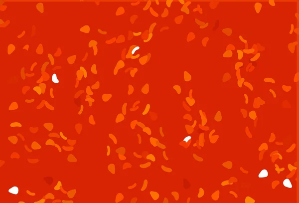 抽象的な形状のライトオレンジベクトル背景 — ストックベクタ
