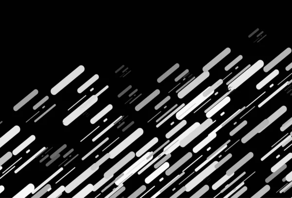 Koyu gümüş, dar çizgileri olan gri vektör deseni.