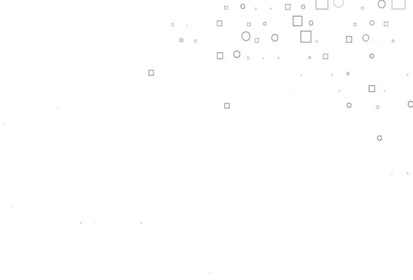 淡紫色矢量布局与圆点 立方体 用一组闪闪发光的彩色抽象圈 立方体进行说明 你的品牌书模板 — 图库矢量图片
