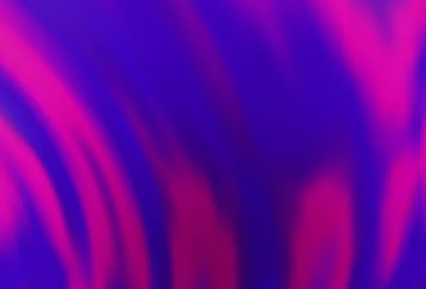 Шаблон Светло Фиолетового Вектора Изогнутыми Лентами Современная Абстрактная Градиентная Иллюстрация — стоковый вектор