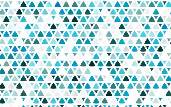 Fundo Triangular Abstrato Azul Ilustração Vetorial — Vetor de Stock