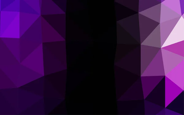 Fondo Triangular Abstracto Púrpura Ilustración Vectorial — Archivo Imágenes Vectoriales