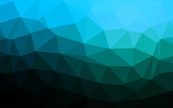 Fondo Triangular Abstracto Azul Ilustración Vectorial — Archivo Imágenes Vectoriales