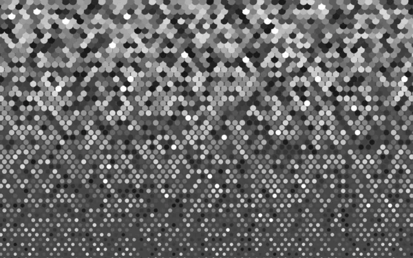 Templat Vektor Dengan Kristal Lingkaran Persegi Ilustrasi Abstrak Dengan Titik - Stok Vektor