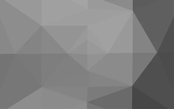 Grå Abstrakt Triangulär Bakgrund Vektor Illustration — Stock vektor