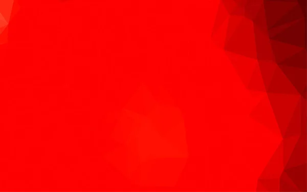 Czerwony Abstrakcyjny Trójkątny Tło Wektor Ilustracja — Wektor stockowy