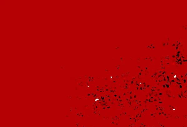 Textura Vectorial Rojo Claro Con Formas Aleatorias — Vector de stock