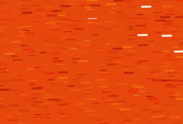 Světle Oranžové Vektorové Pozadí Přímkami — Stockový vektor