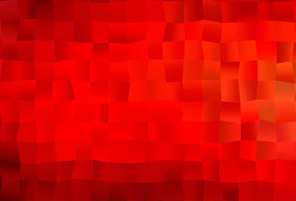 Copertura Vettoriale Rosso Chiaro Con Stile Poligonale — Vettoriale Stock