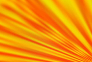 Düz çizgileri olan hafif turuncu vektör düzeni. Renkli çubuklarla gösterişli soyut çizimler. TV reklamları için arkaplan.