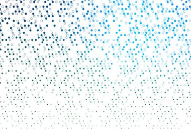 Açık Mavi, küreli yeşil vektör deseni.