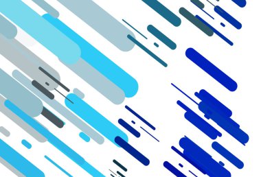 Dar çizgileri olan hafif Mavili vektör deseni.