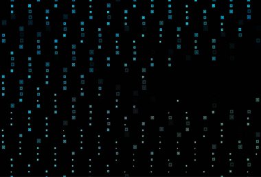 Dikdörtgenli koyu mavi vektör arkaplan, daireler.