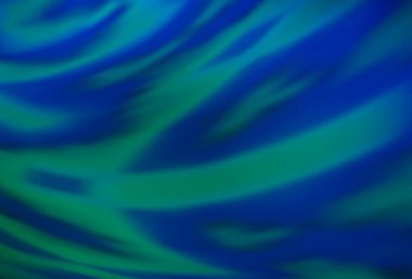 Koyu mavi vektör soyut parlak şablonu bulanıklaştırdı. Parlak renkli bir illüstrasyon. Bir cep telefonu için arka plan.