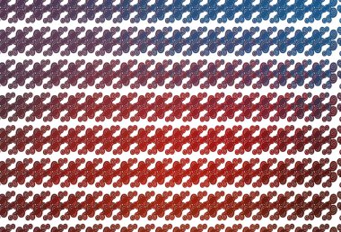 Açık Mavi, sıvı şekilli kırmızı vektör arkaplanı.