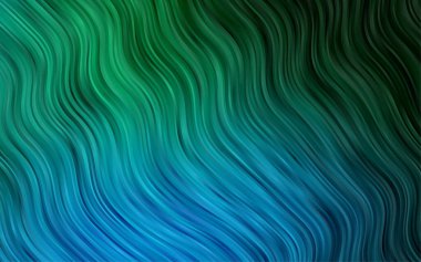 Farklı şekil ve renkte bulanık çizgiler. Gradyanı olan belirsiz bir soyut çizim. İşiniz için yepyeni bir tasarım.. 