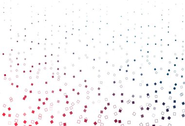 Açık Mavi, çokgen biçiminde kırmızı vektör örtüsü.