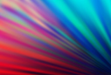 Koyu mavi, tekrarlanan çubuklu kırmızı vektör şablonu.