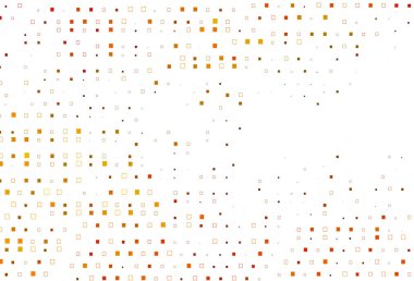 Çokgen biçiminde Açık Turuncu vektör kapağı.