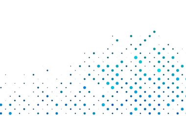 Kristallerle, dairelerle, karelerle vektör şablonu. Renkli noktaları, çizgileri, küpleri olan soyut çizimler. İş ilanları, broşürler, broşürler için desen