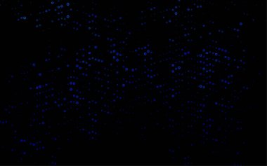 Kristallerle, dairelerle, karelerle vektör şablonu. Renkli noktaları, çizgileri, küpleri olan soyut çizimler. İş ilanları, broşürler, broşürler için desen