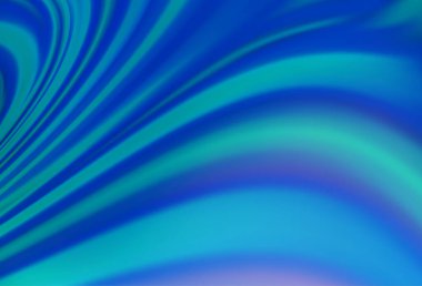 Bükülmüş kurdeleli hafif BLUE vektör deseni.