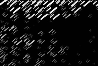 Koyu Gümüş, düz çizgileri olan gri vektör arkaplan.