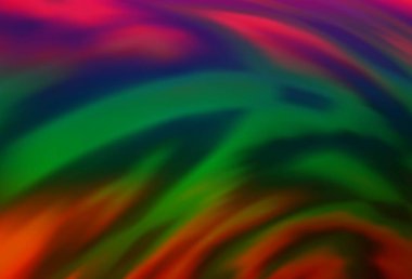 Koyu renk, Gökkuşağı vektörü modern zarif düzen. Görüntü tarzında tamamen yeni bir renkli çizim. Çalışmalarınız için akıllı tasarım.