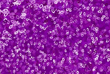 Disklerle hafif Mor vektör dokusu.