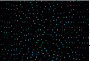 Daire şekilli koyu mavi vektör düzeni.