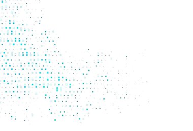 Kare biçiminde hafif BLUE vektör şablonu.