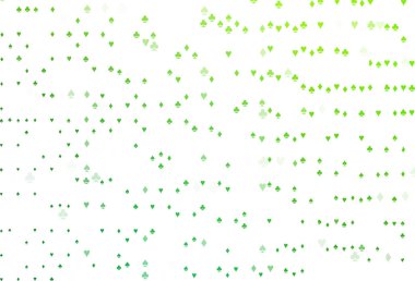 Kart işaretli Açık Yeşil vektör arkaplanı.