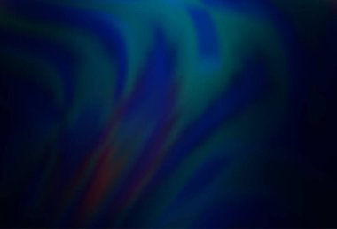 Sıvı şekilli koyu mavi vektör arkaplanı.