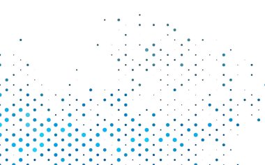 Kristallerle, dairelerle, karelerle vektör şablonu. Renkli noktaları, çizgileri, küpleri olan soyut çizimler. İş ilanları, broşürler, broşürler için desen