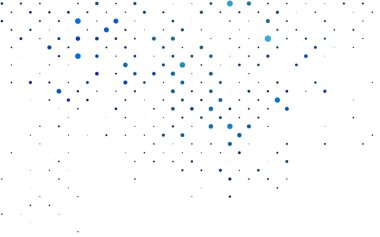 Kristallerle, dairelerle, karelerle vektör şablonu. Renkli noktaları, çizgileri, küpleri olan soyut çizimler. İş ilanları, broşürler, broşürler için desen