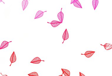 Açık kırmızı vektör el boyaması arkaplan.