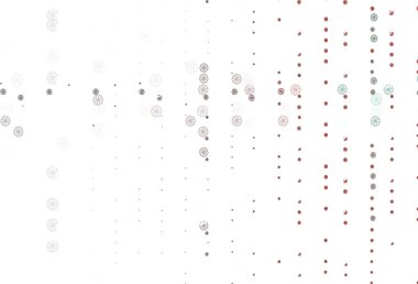 Buz kar taneli açık kırmızı vektör şablonu.