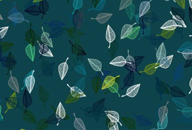 Açık Mavi, Sarı vektör çizim düzeni.